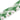 Gala Piping Green Passementerie