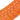 Teepee Fringe Performance Arancio Passementerie