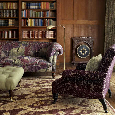 Acanthus Tapestry Forest & Hemp Fabric