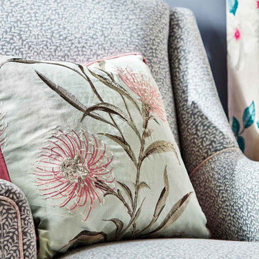 Catherinae Embroidery Fuchsia Fabric