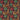 Bracken Russet & Aqua Fabric