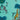 Creatura Turquoise Fabric