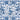 Extinct Blue Fabric