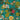 Passiflora Kingfisher Fabric