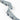 Ruche Drop Blue Passementerie