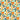 Calathea Velvet Azul & Onsen & French Ochre & Paprika Fabric