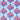 Dahlia Bunch Lapis & Carnelian & Spinel Fabric