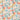 Verdaccio Coral & Maize & Cornflower Fabric