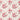 Delphiniums Coral Fabric