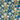 Emperor Peony Herbal Blue  & Amber Fabric
