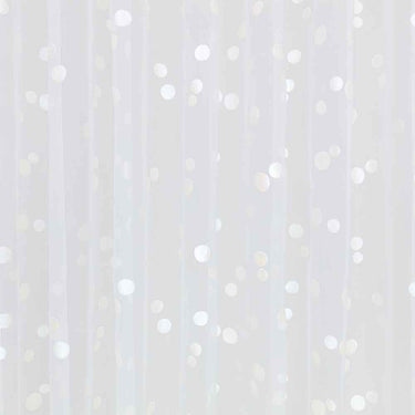 Ocean Bubbles Sheer Fabric
