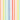 Candy Cane Rainbow Fabric